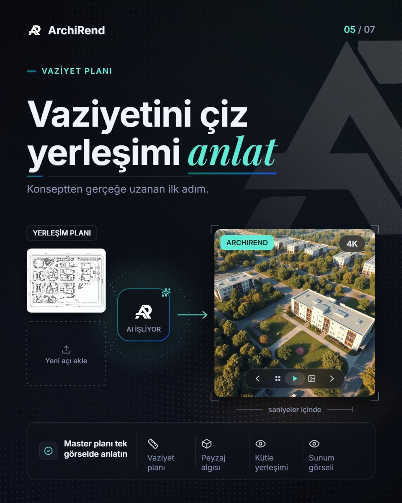 ArchiRend ile üretilmiş mimari render