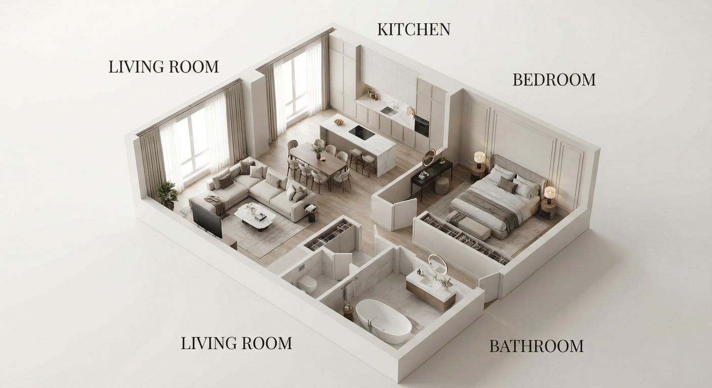 3D Aksiyonometrik Çıktı